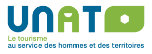 Logo UNAT, le tourisme au service des hommes et des territoires